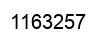 Number 1163257 black image