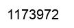 Number 1173972 black image