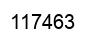 Number 117463 black image