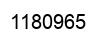 Number 1180965 black image