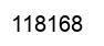 Number 118168 black image