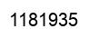 Number 1181935 black image