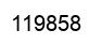 Number 119858 black image