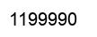 Number 1199990 black image