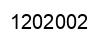 Number 1202002 black image