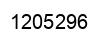 Number 1205296 black image