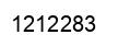 Number 1212283 black image