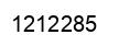 Number 1212285 black image