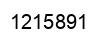 Number 1215891 black image