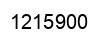 Number 1215900 black image