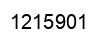 Number 1215901 black image