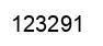 Número 123291 imagen negro
