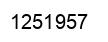 Number 1251957 black image