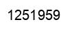 Número 1251959 imagen negro