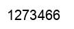Number 1273466 black image