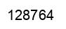 Número 128764 imagen negro