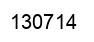 Número 130714 imagen negro