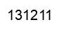 Number 131211 black image