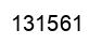 Number 131561 black image