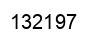 Number 132197 black image