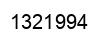 Number 1321994 black image