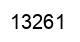Number 13261 black image