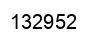 Número 132952 imagen negro