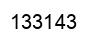 Number 133143 black image