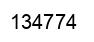 Número 134774 imagen negro