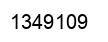 Número 1349109 imagen negro