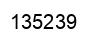 Número 135239 imagen negro