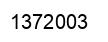 Number 1372003 black image