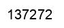 Number 137272 black image