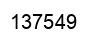 Número 137549 imagen negro