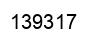 Number 139317 black image