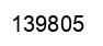 Número 139805 imagen negro