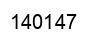 Number 140147 black image