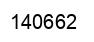 Number 140662 black image