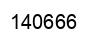 Number 140666 black image