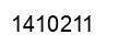 Number 1410211 black image