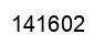 Number 141602 black image