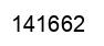 Number 141662 black image