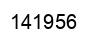 Number 141956 black image