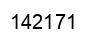 Number 142171 black image