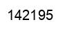 Number 142195 black image