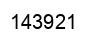 Number 143921 black image