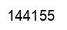 Number 144155 black image