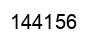 Number 144156 black image