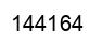 Number 144164 black image