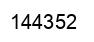 Number 144352 black image